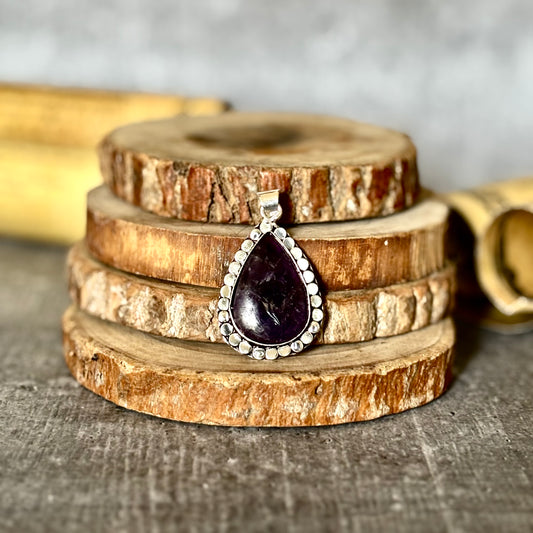 Amethyst Pendant – Calm, Clarity & Balance