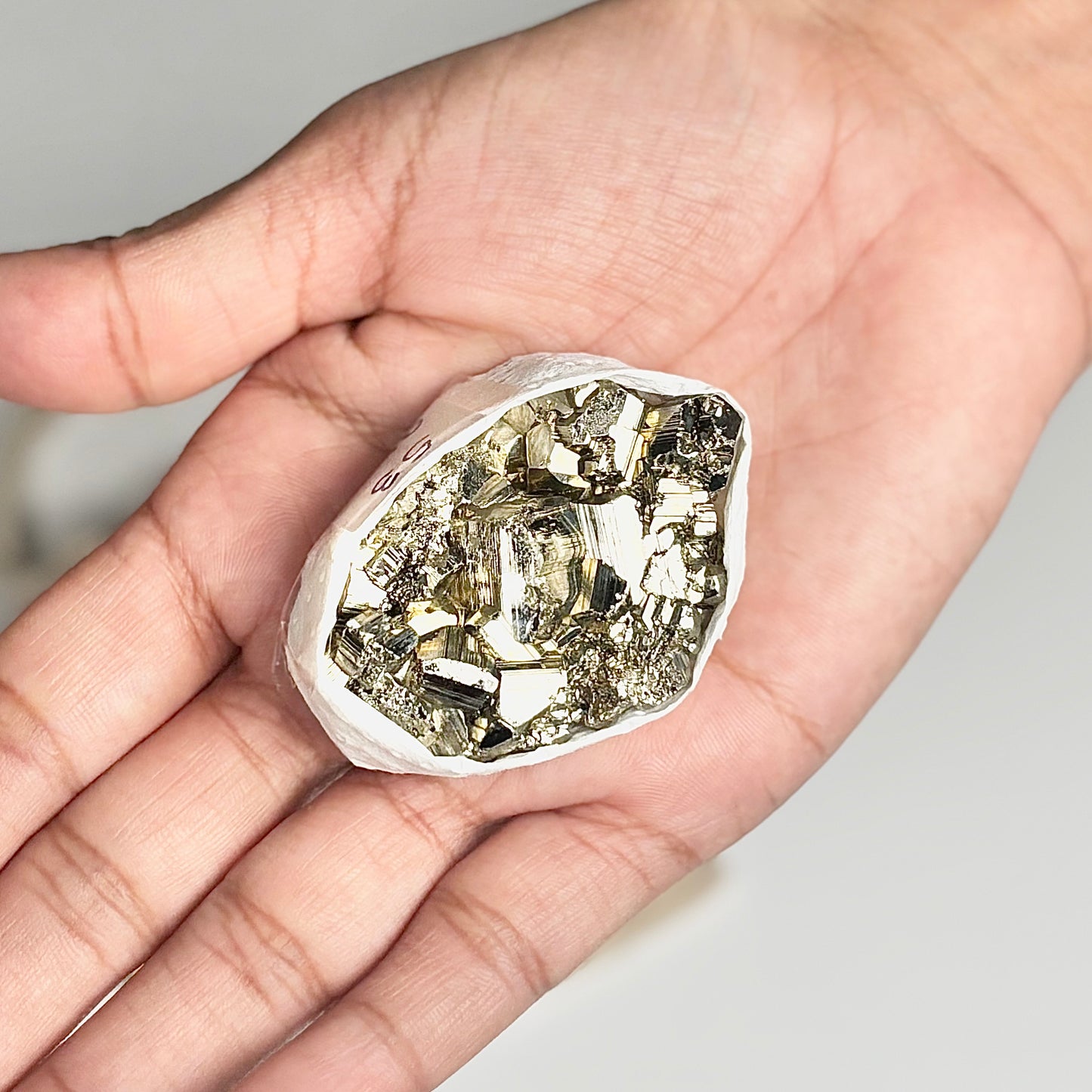 Peruvian Pyrite Cluster – 53g - Golden Brilliance & Striking Presence
