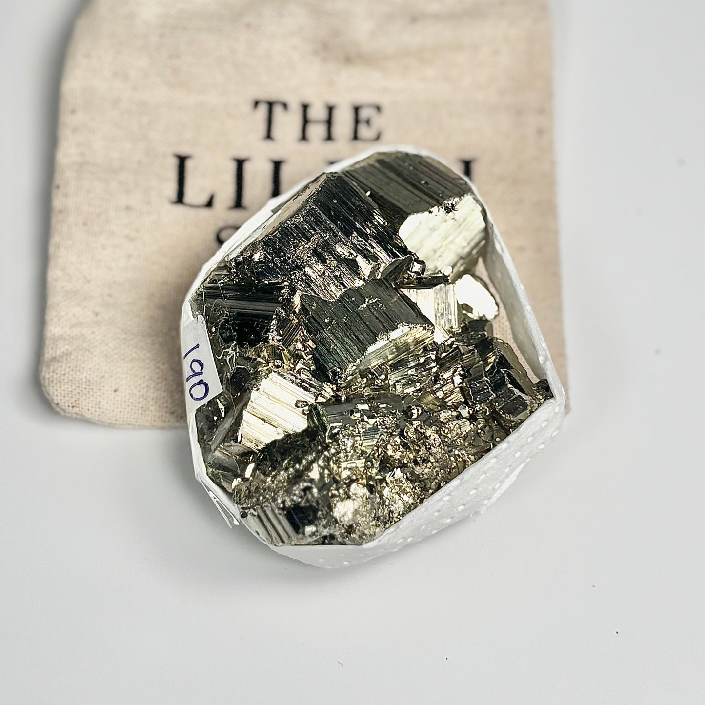 Peruvian Pyrite Cluster – 190g - Golden Brilliance & Striking Presence