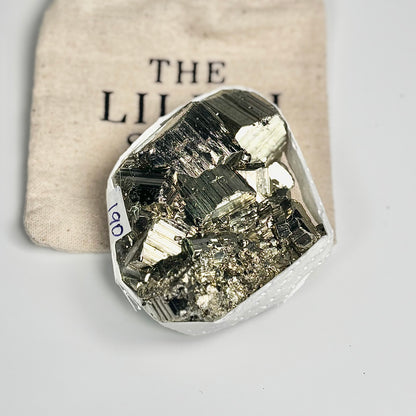 Peruvian Pyrite Cluster – 190g - Golden Brilliance & Striking Presence