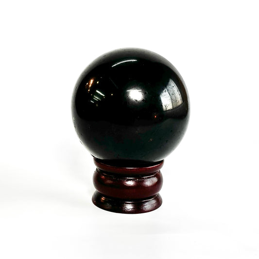 Black Obsidian Sphere 1200 Gm – Grounding & Clarity