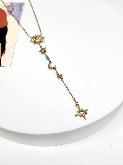 Celestial Lariat Necklace