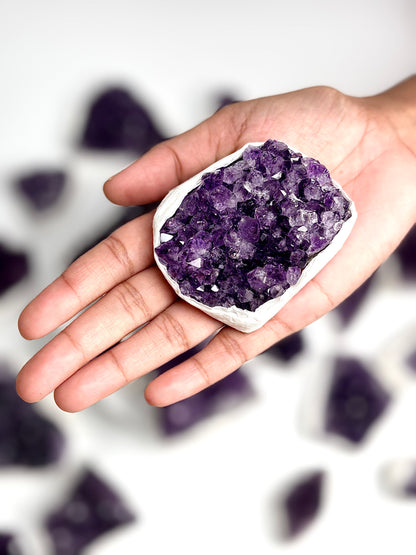 Natural Brazilian Amethyst Cluster