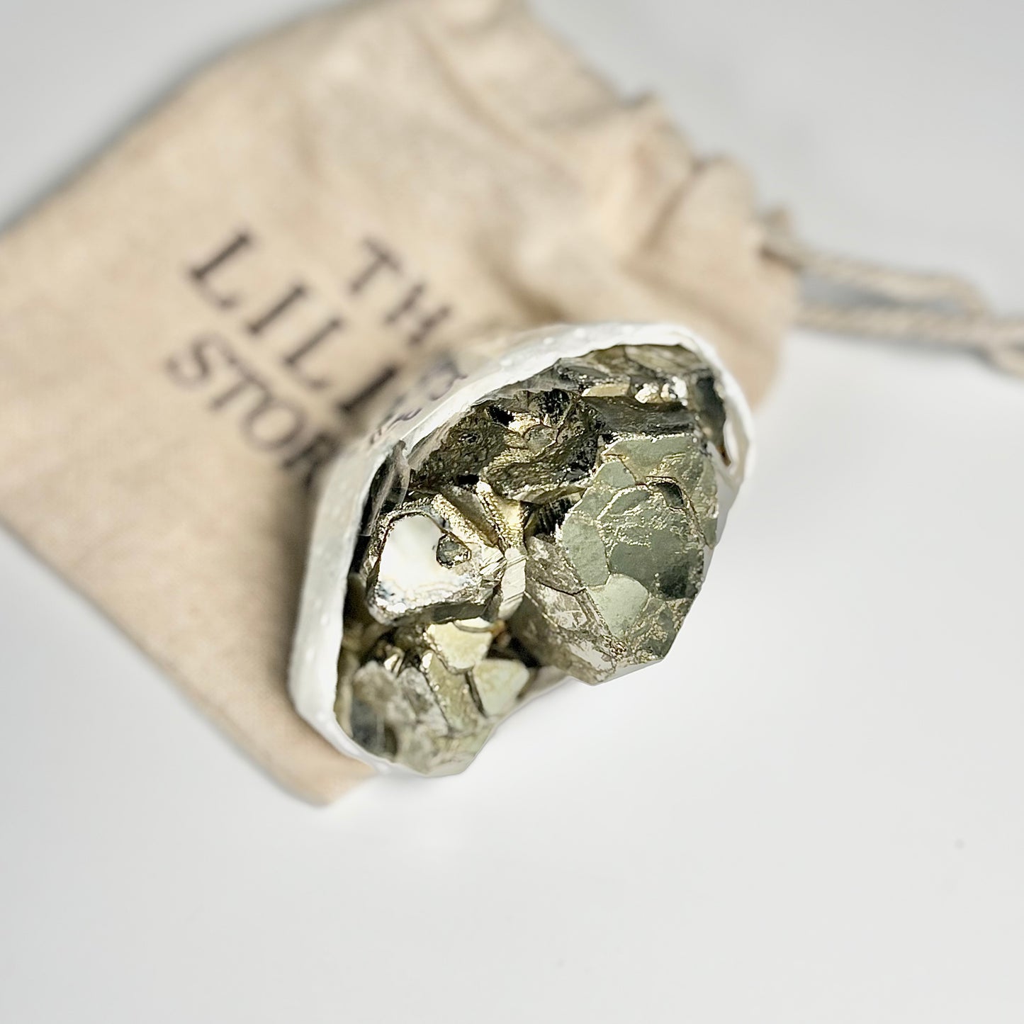 Peruvian Pyrite Cluster – 193g -Golden Brilliance & Striking Presence