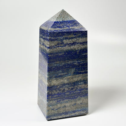 Four Facet Lapis Lazuli Tower – 2kg - Truth, Wisdom & Inner Power