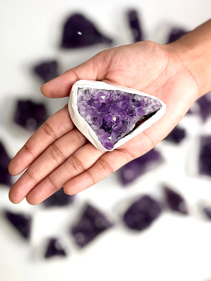 Natural Brazilian Amethyst Cluster