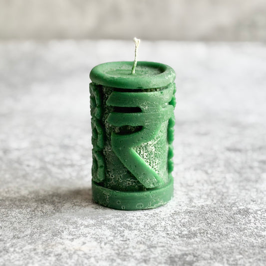 Rupee Beeswax Candle