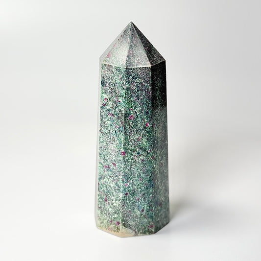 Eight Facet Ruby in Kyanite Tower – 897g -Distinctive Colour & Balanced Form