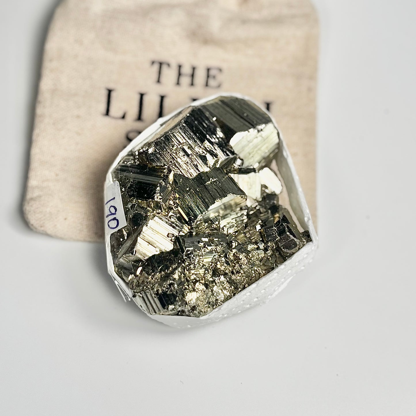 Peruvian Pyrite Cluster – 190g - Golden Brilliance & Striking Presence