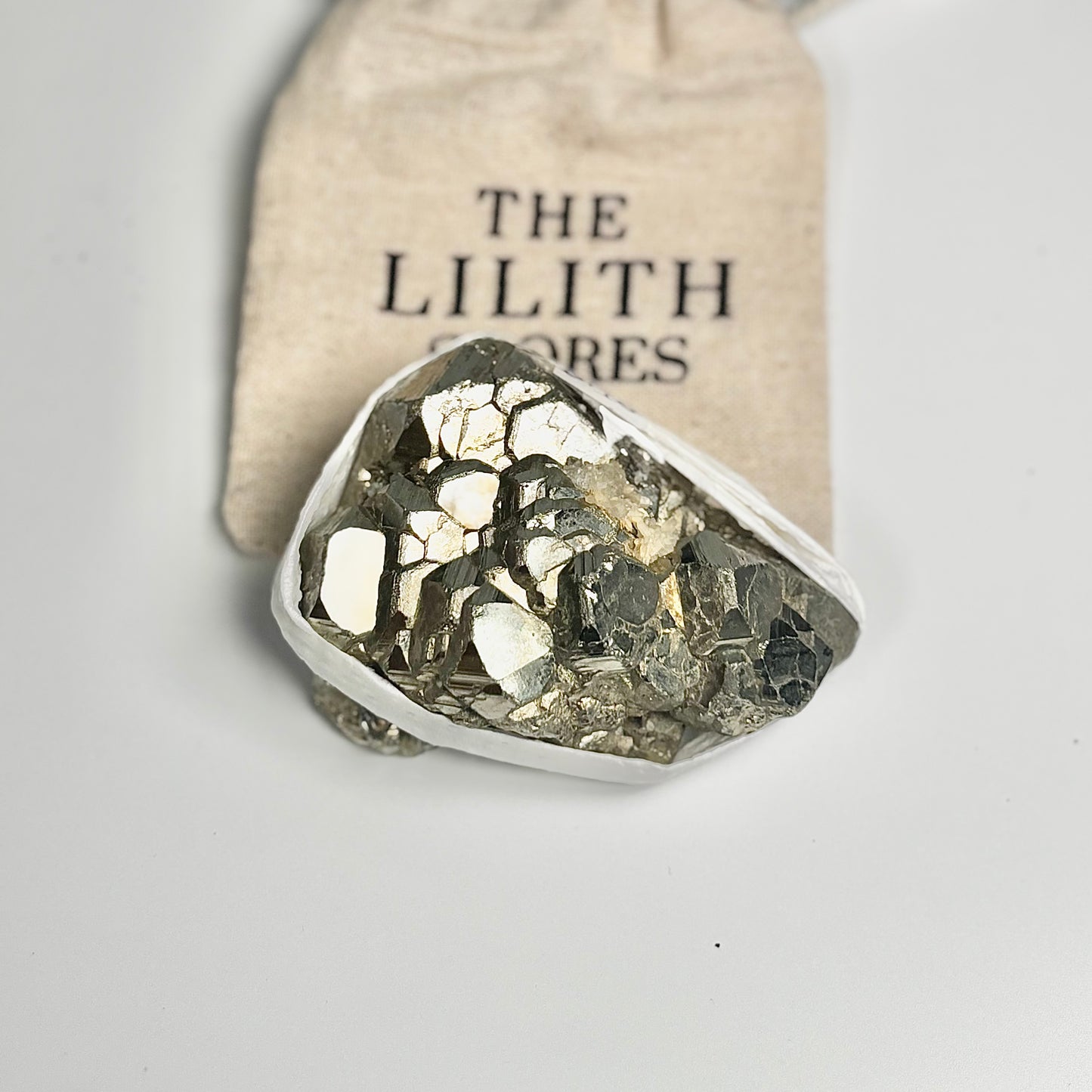 Peruvian Pyrite Cluster – 249g - Golden Brilliance & Striking Presence
