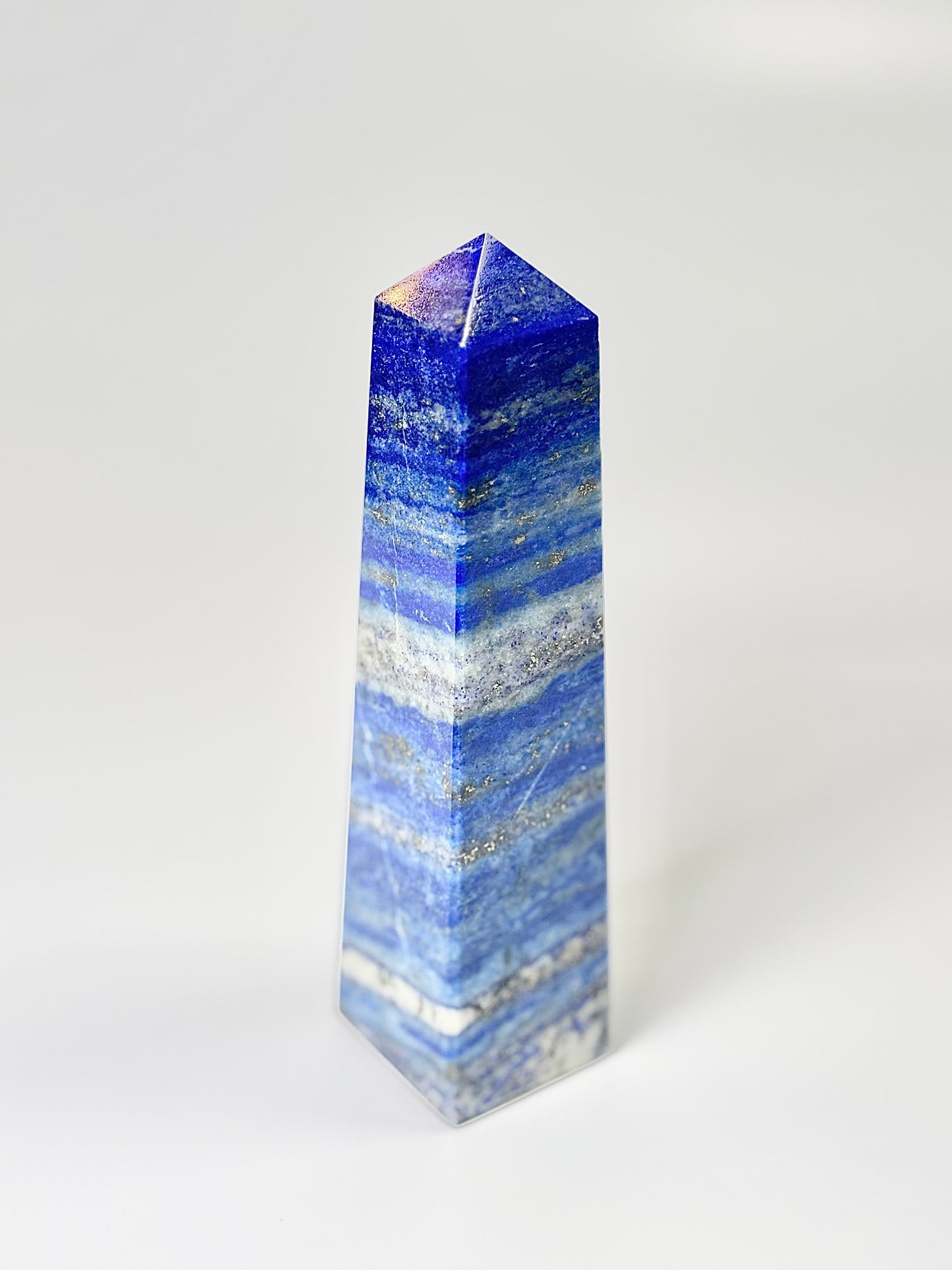 Four Facet Lapis Lazuli Tower – 320g - Truth, Wisdom & Inner Power