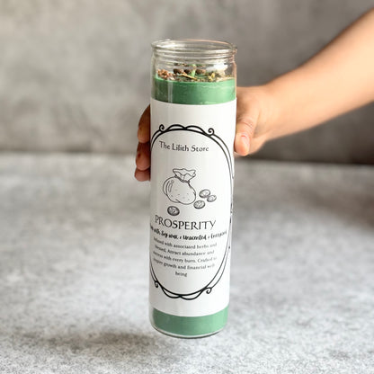 Prosperity Prayer Jar - 7 Day Consecutive Working Candle