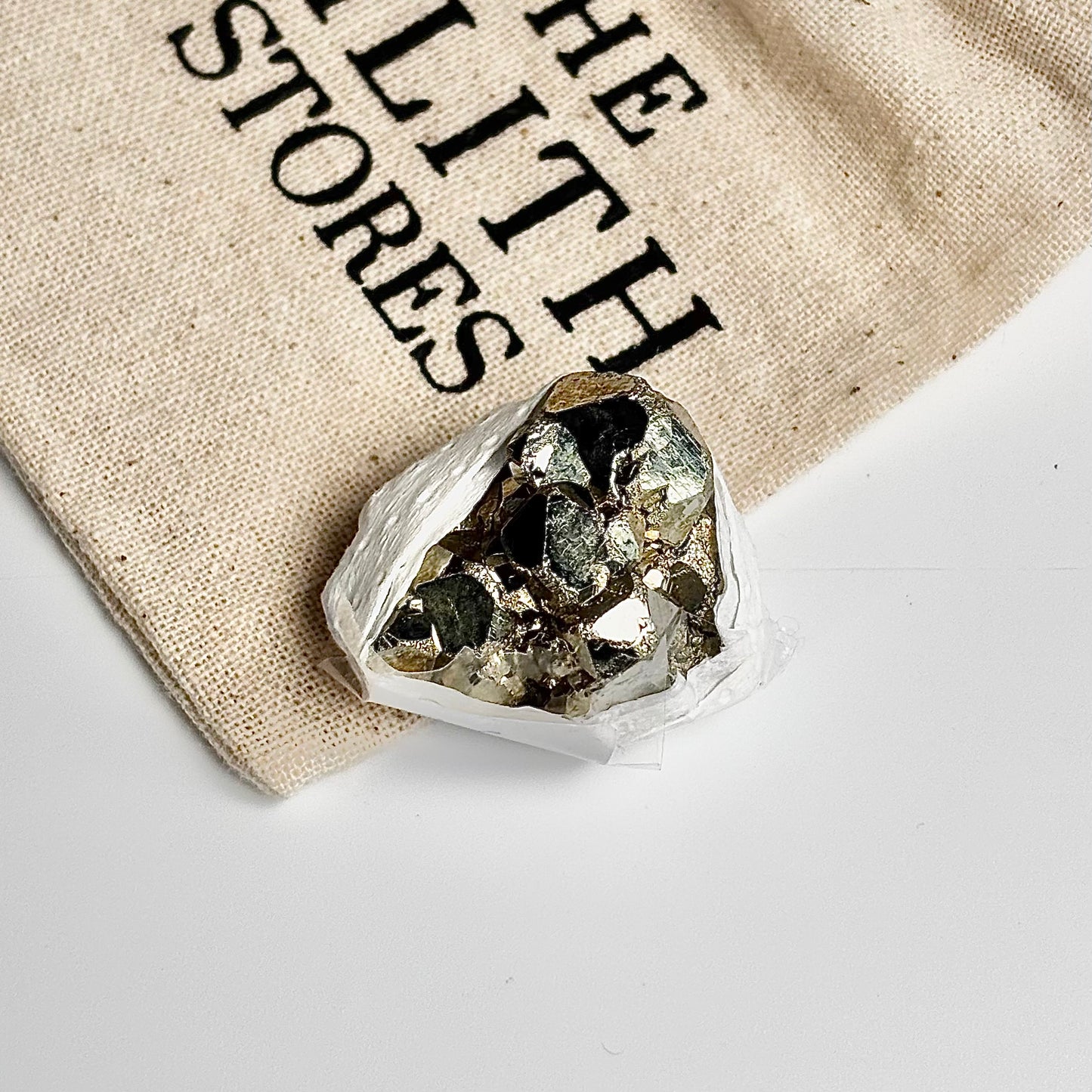 Peruvian Pyrite Cluster – 26g -Golden Brilliance & Striking Presence