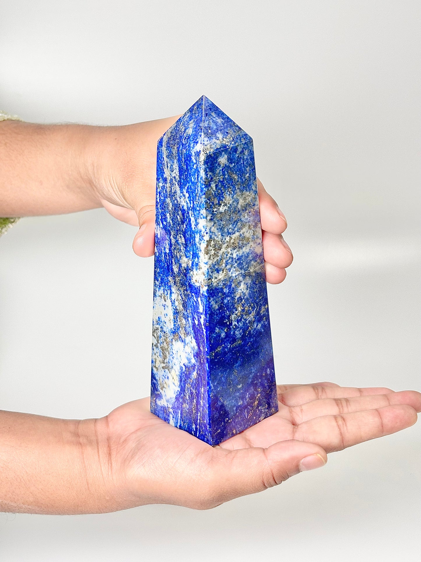 Four Facet Lapis Lazuli Tower – 650g- Truth, Wisdom & Inner Power