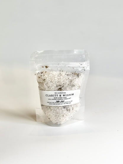 Clarity & Wisdom Bath & Foot Soak – Mindful Ritual Blend