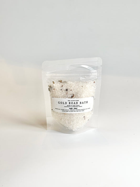 Gold Road Bath & Foot Soak –  Prosperity Ritual Blend
