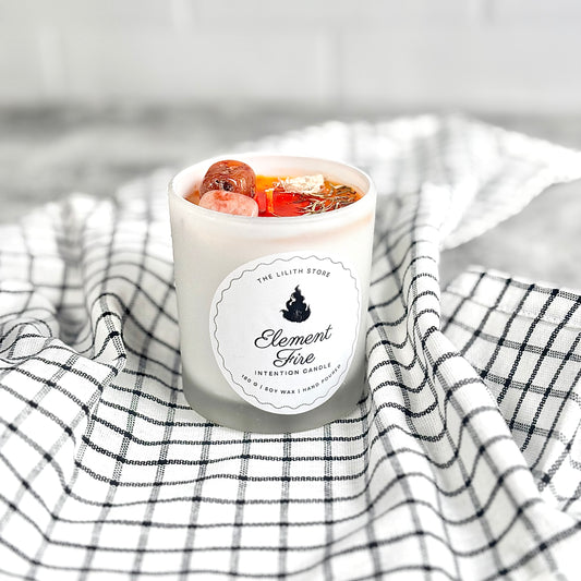 Elemental Fire Intention Candle