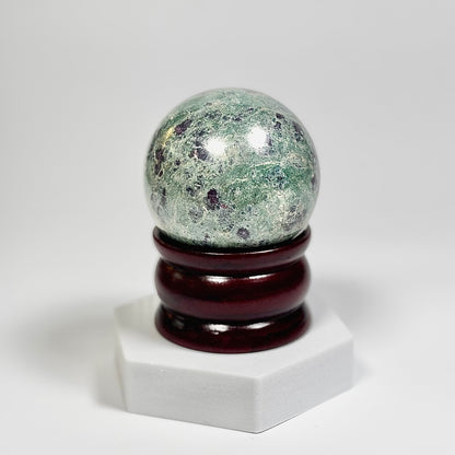 Wooden Sphere Stand