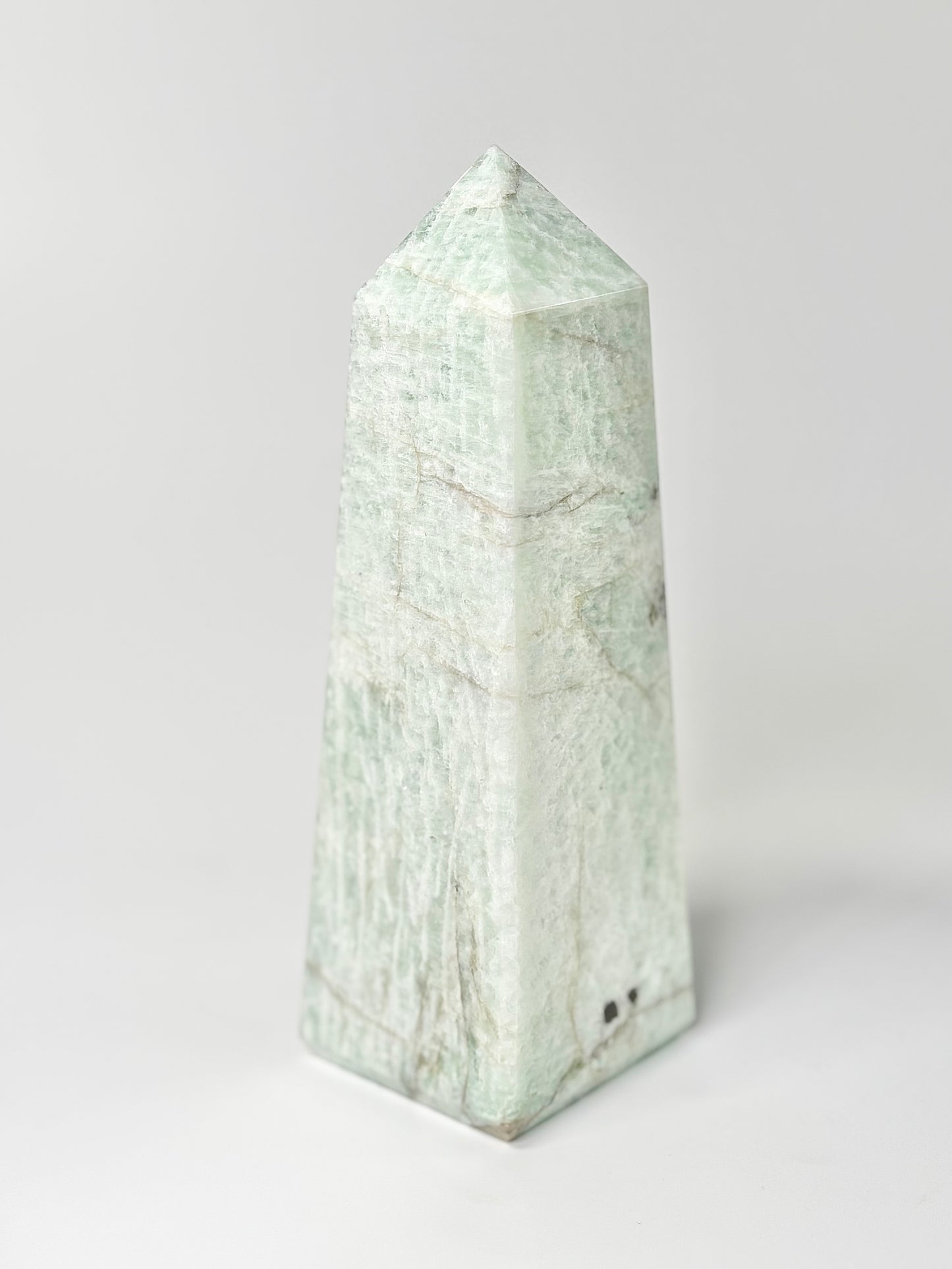 Four Facet Amazonite Tower – 730g - Soothing Colour & Grounded Form
