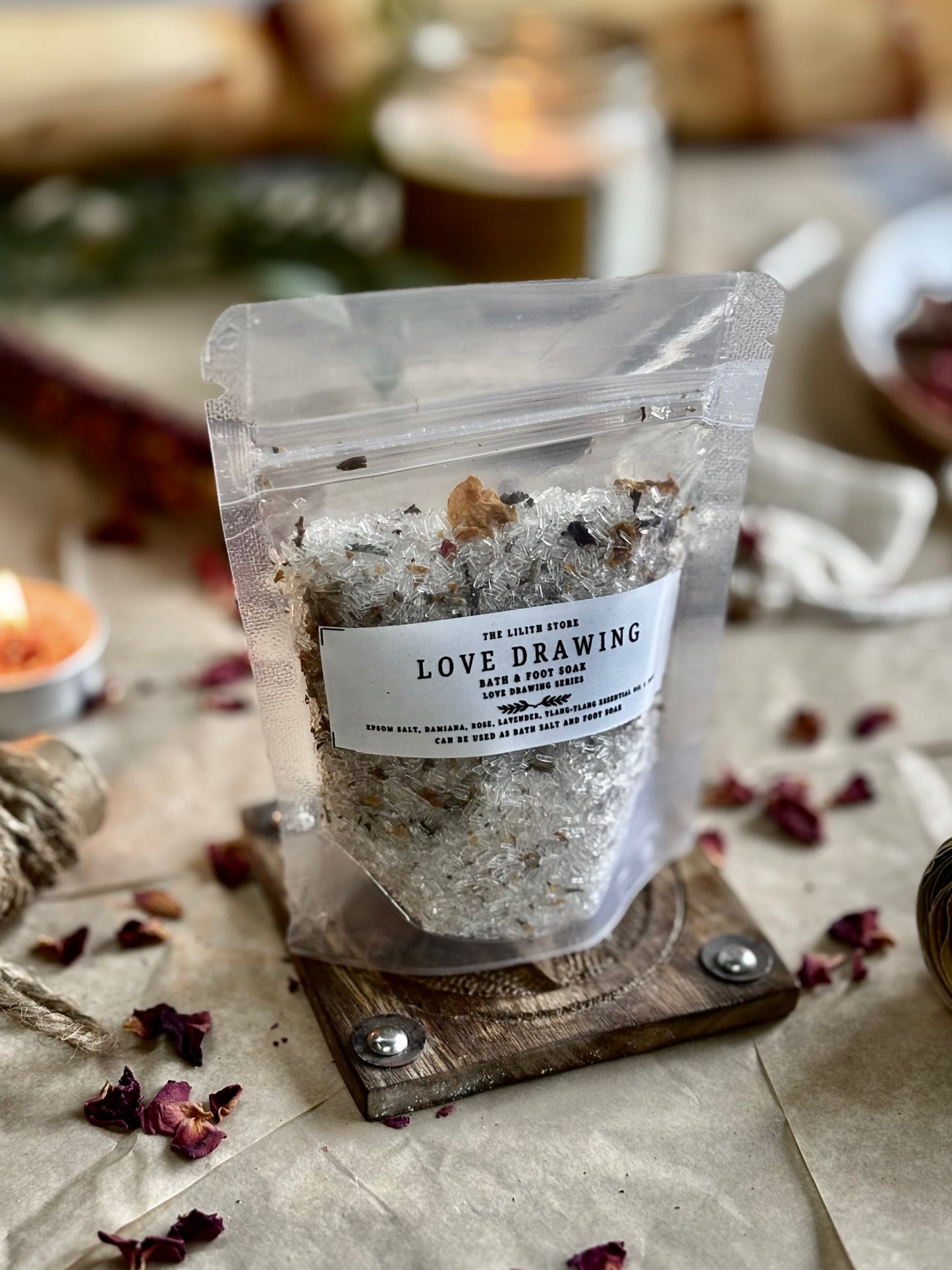 Love Drawing Bath & Foot Soak - 100 g | Love Drawing Series