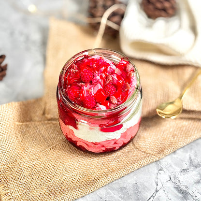 Strawberry Cheese Cake Dessert Candle -200g