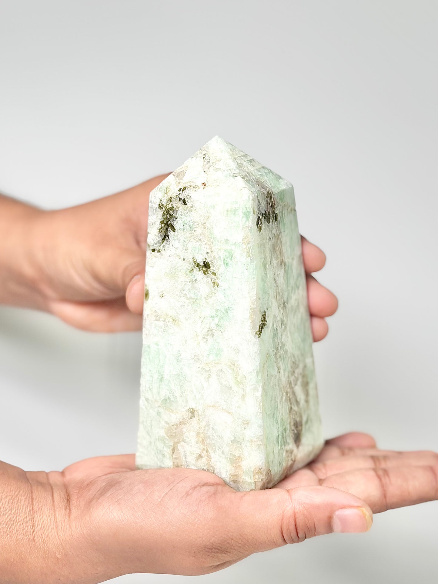 Four Facet Amazonite Tower – 540g - Soothing Colour & Grounded Form