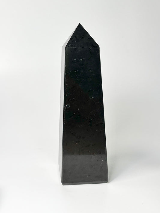 Four Facet Black Tourmaline Tower – 1.7 Kg - Strength, Stability & Refined Style