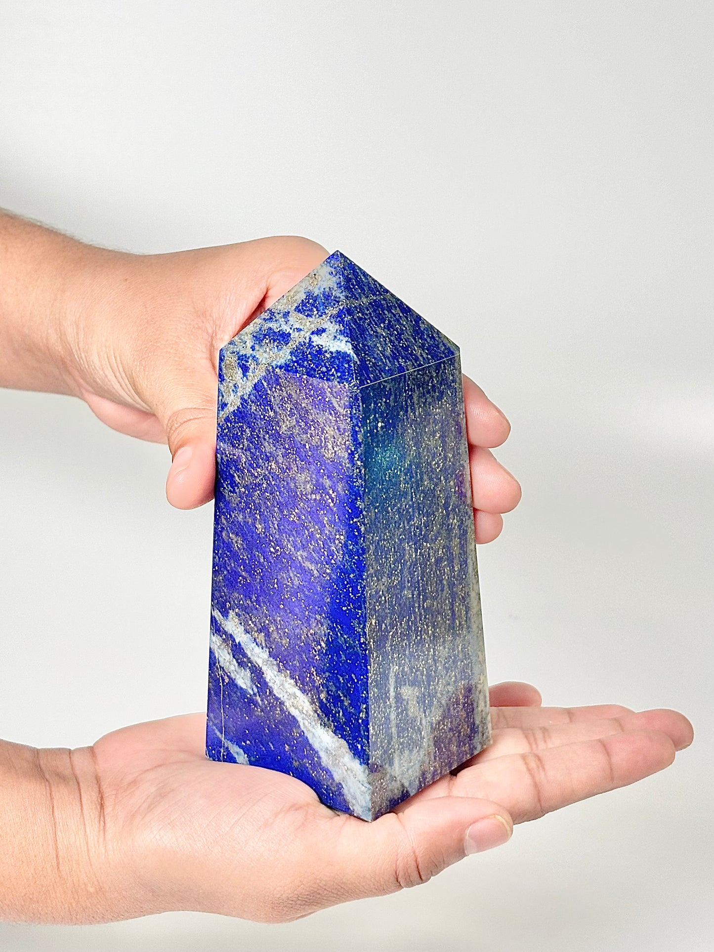 Four Facet Lapis Lazuli Tower – 800g - Truth, Wisdom & Inner Power