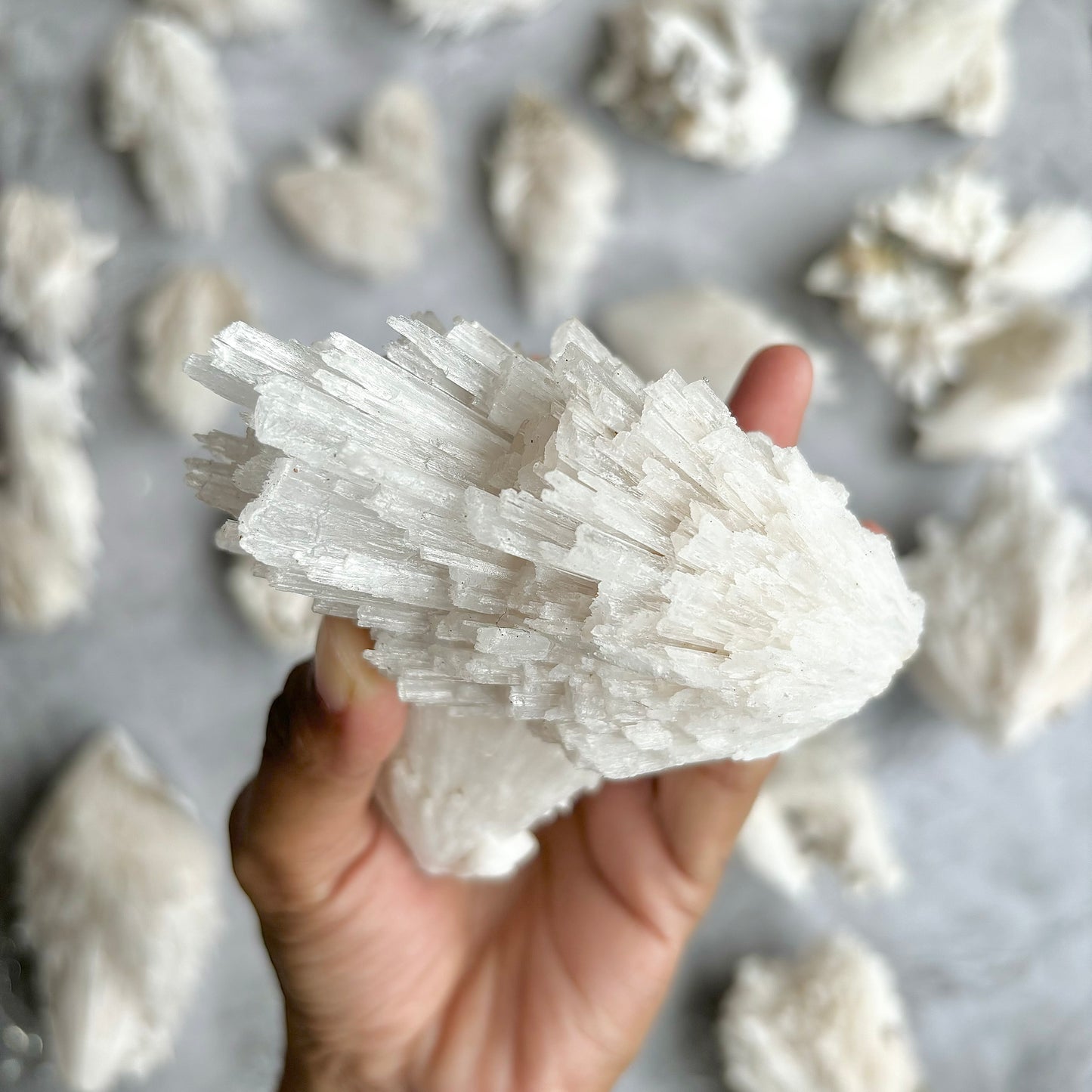 Scolecite cluster - 352 Gm | Inner Peace & Spiritual Transformation