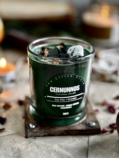 Cernunnos Altar Candle – 200 g Soy Wax Jar Candle for Ritual & Devotion
