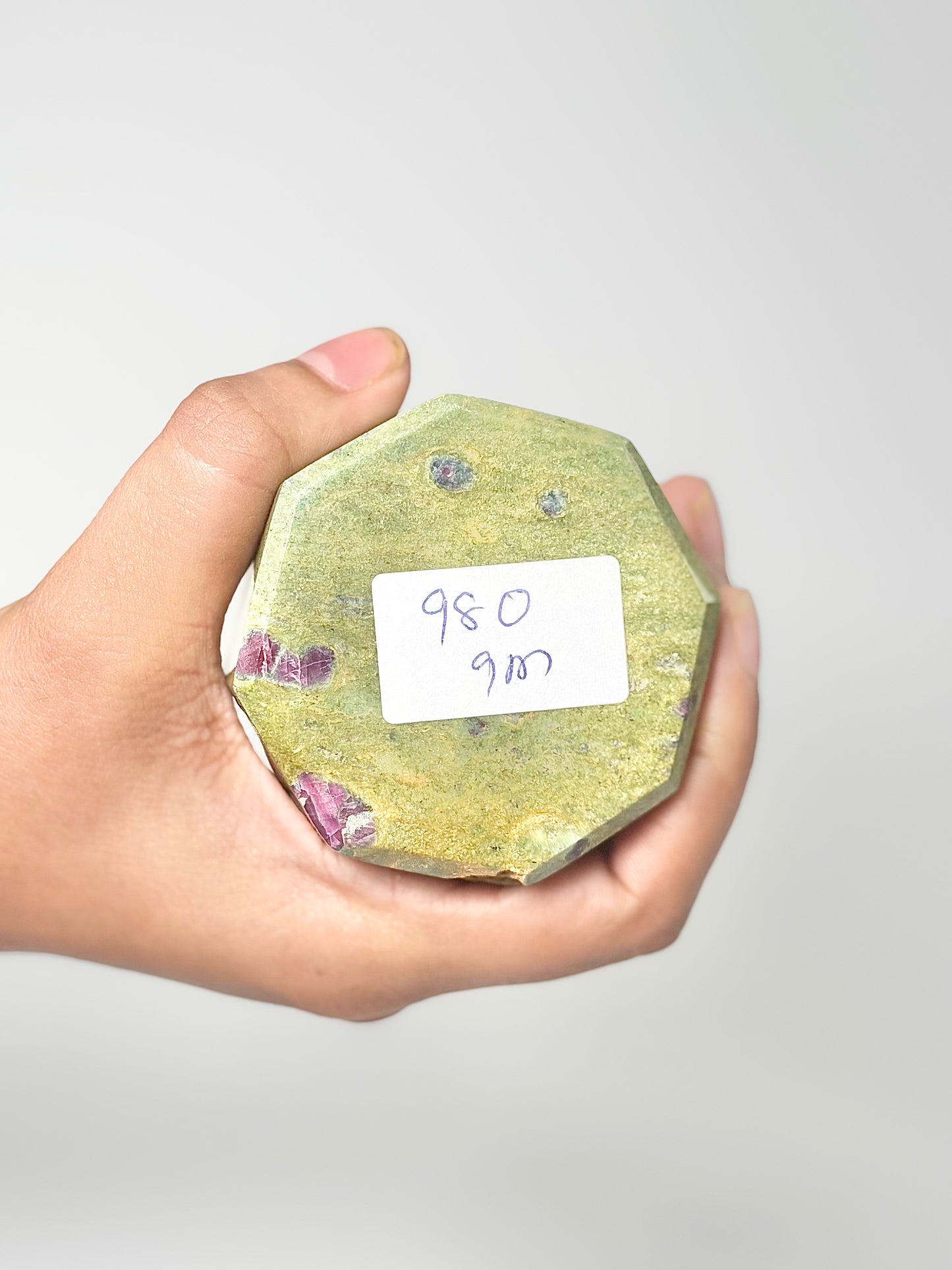 Eight Facet Ruby in Zoisite Tower – 980g - Vivid Colour & Balanced Design