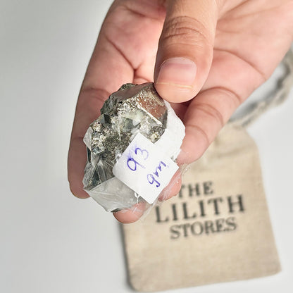 Peruvian Pyrite Cluster – 93g - Golden Brilliance & Striking Presence