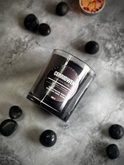 Cerridwen Altar Candle – 200 g Soy Wax Jar Candle for Ritual & Devotion