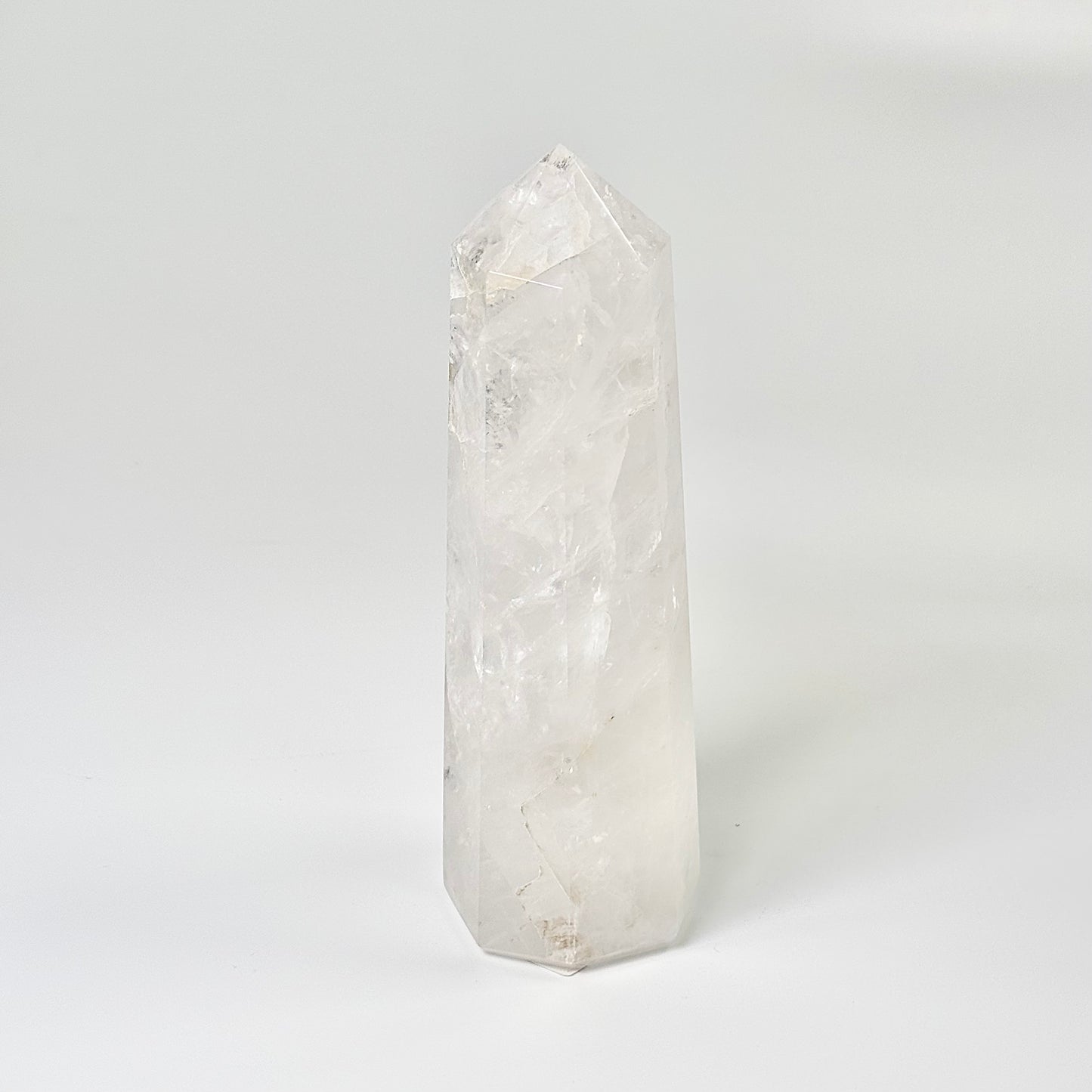 Eight Facet Clear Quartz Tower - 410g – Infinite Energy, Clarity & Manifestation