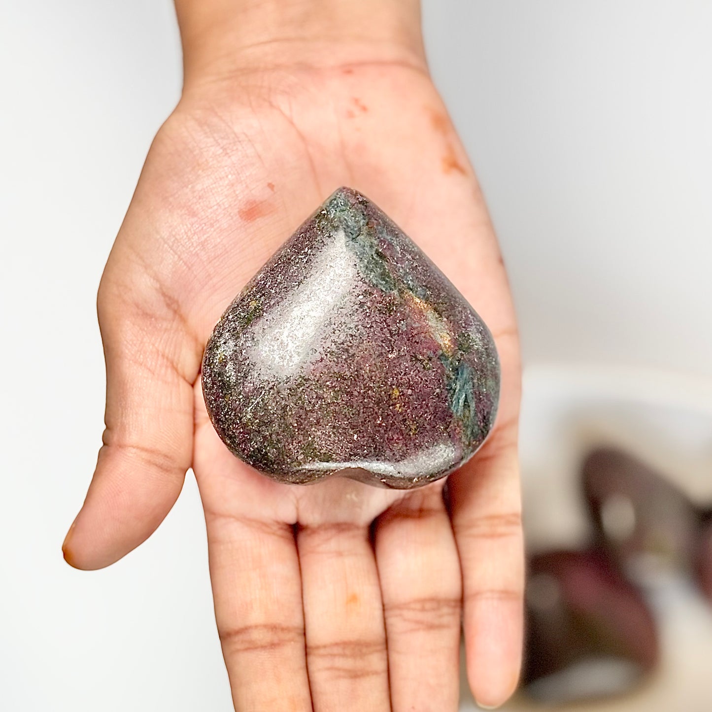 Ruby in Kyanite Heart - Grounding