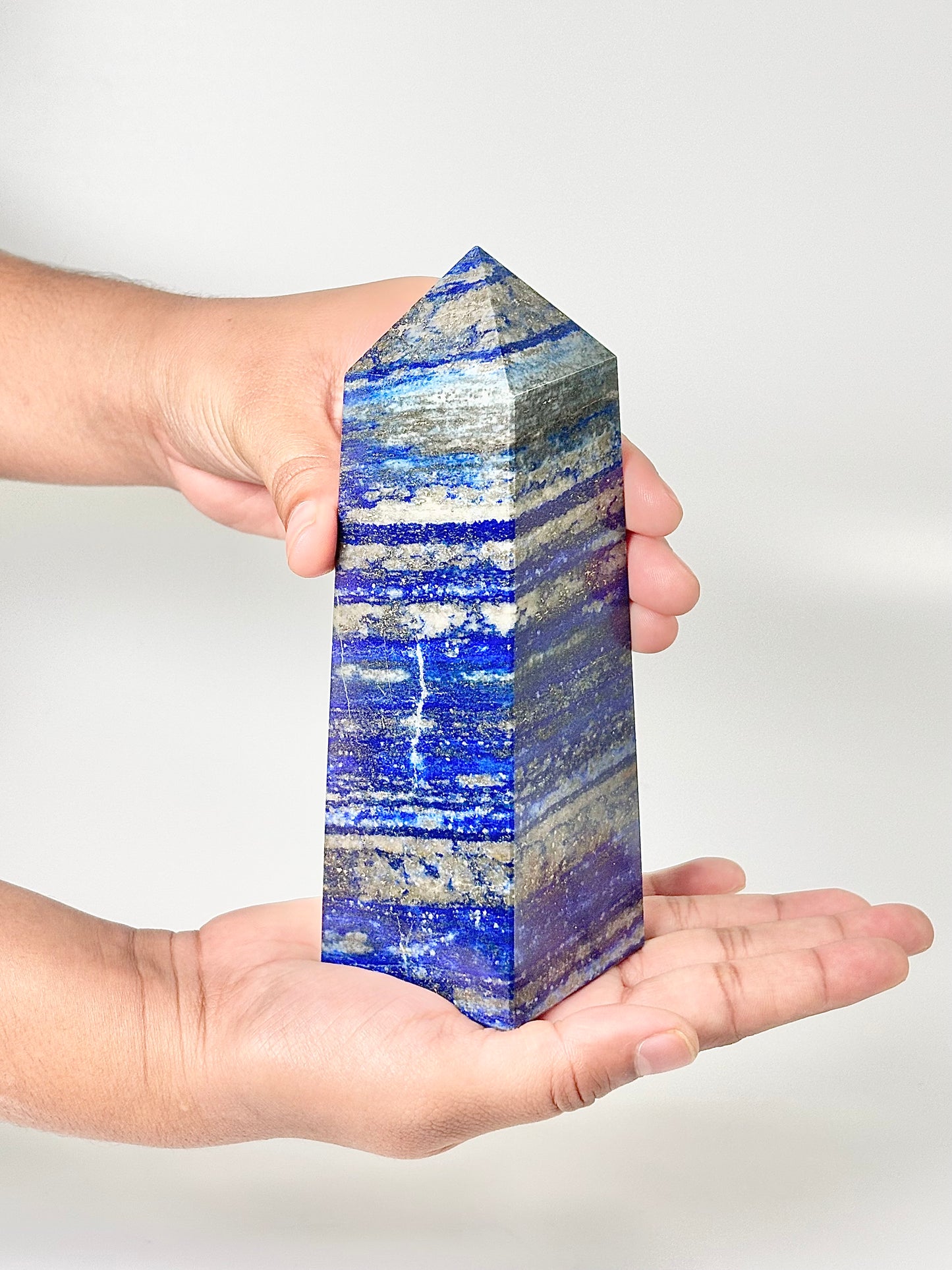 Four Facet Lapis Lazuli Tower – 800g - Truth, Wisdom & Inner Power