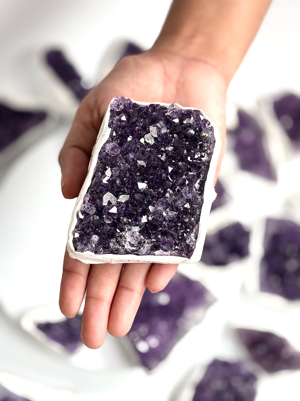 Natural Brazilian Amethyst Cluster