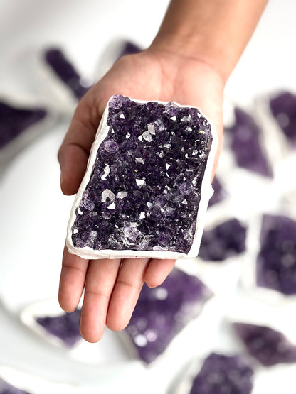 Natural Brazilian Amethyst Cluster