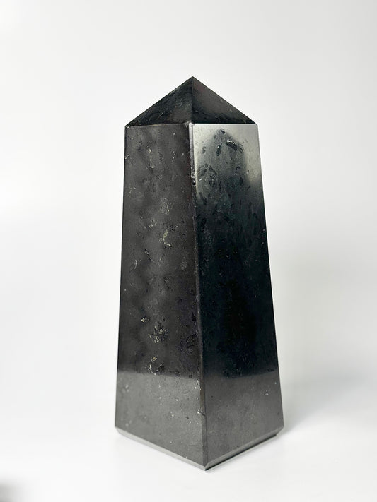 Four Facet Black Tourmaline Tower – 2.5 Kg - Strength, Stability & Refined Style