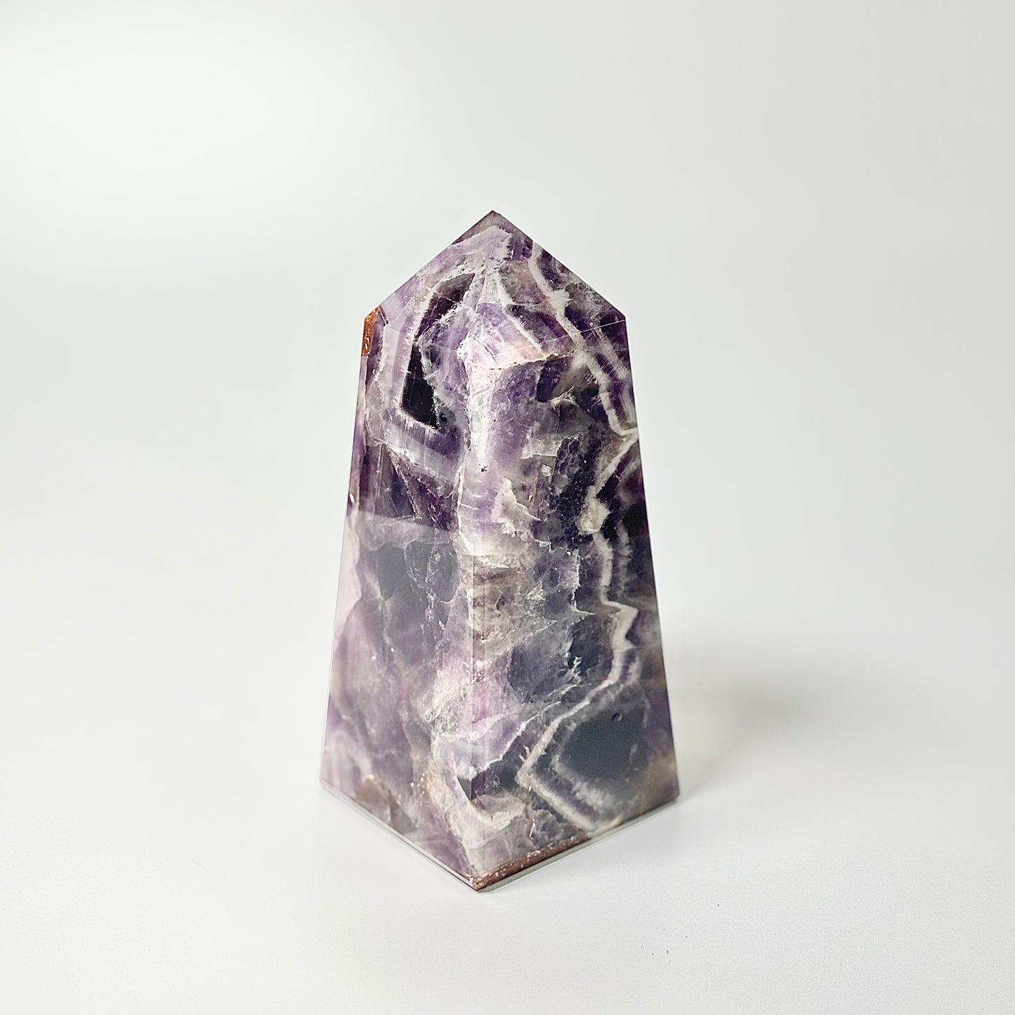 Four Facet Chevron Amethyst Tower – 1170g - Amplified Intuition & Focused Healing