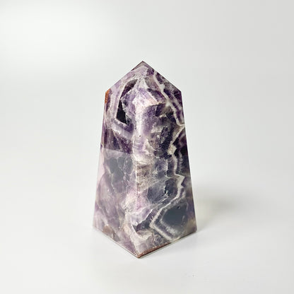 Four Facet Chevron Amethyst Tower – 1170g - Amplified Intuition & Focused Healing