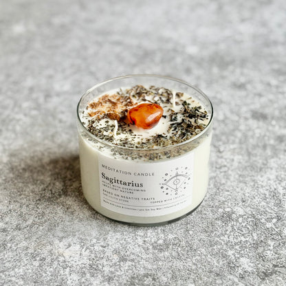 Sagittarius Zodiac Soy Intention Candle | 400 Gm