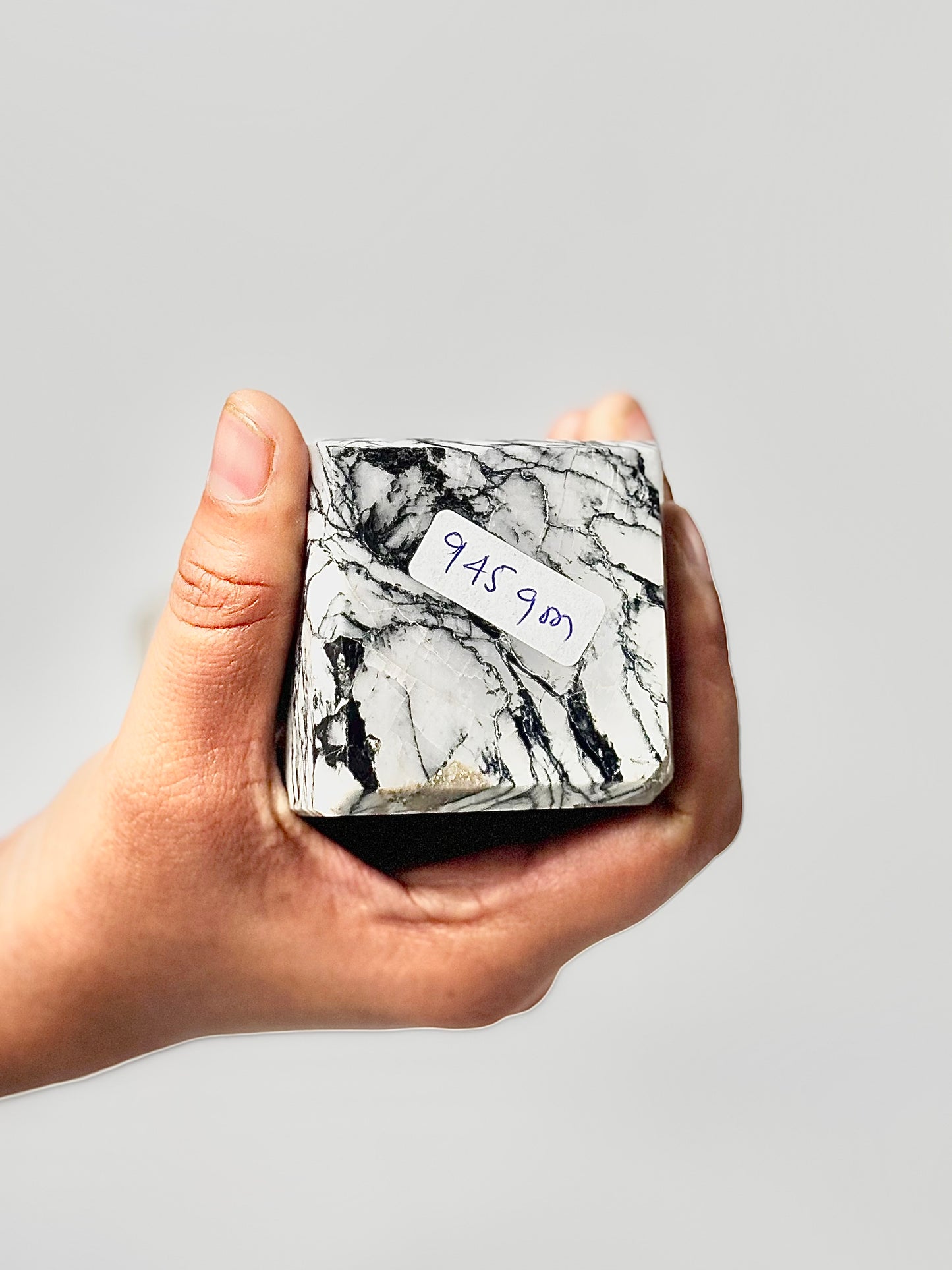 Four-Facet Pinolite Tower 945g – Rare Stone of Calm & Clarity