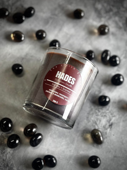 Hades Altar Candle – 200 g Soy Wax Jar Candle for Ritual & Devotion