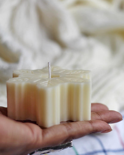 Snowflake Soy Candle | Pack of 5