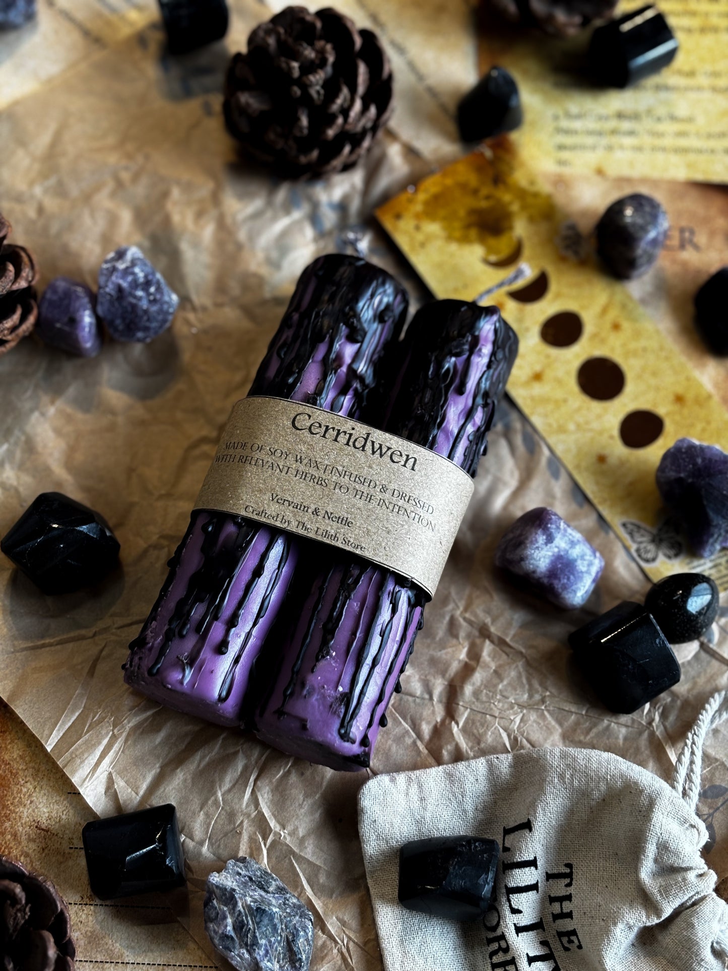 Altar Candle - Cerridwen