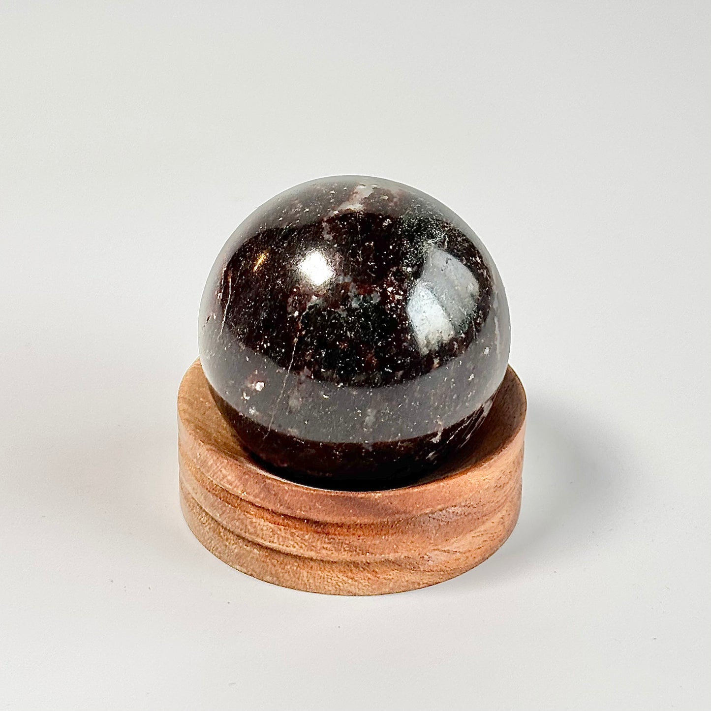 Garnet Sphere - Passion & Strength