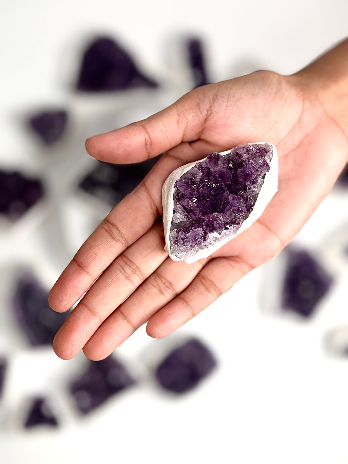 Natural Brazilian Amethyst Cluster