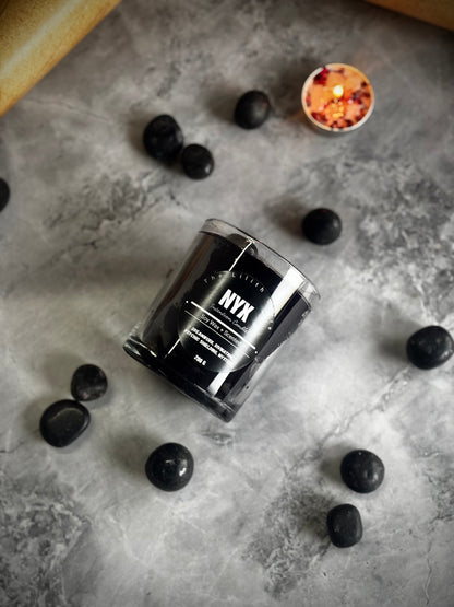 Nyx Altar Candle – 200 g Soy Wax Jar Candle for Ritual & Devotion