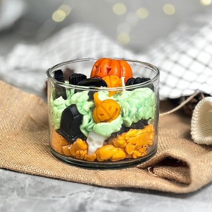Pumpkin Graveyard Candle  – Pumpkin Spice Soy Wax